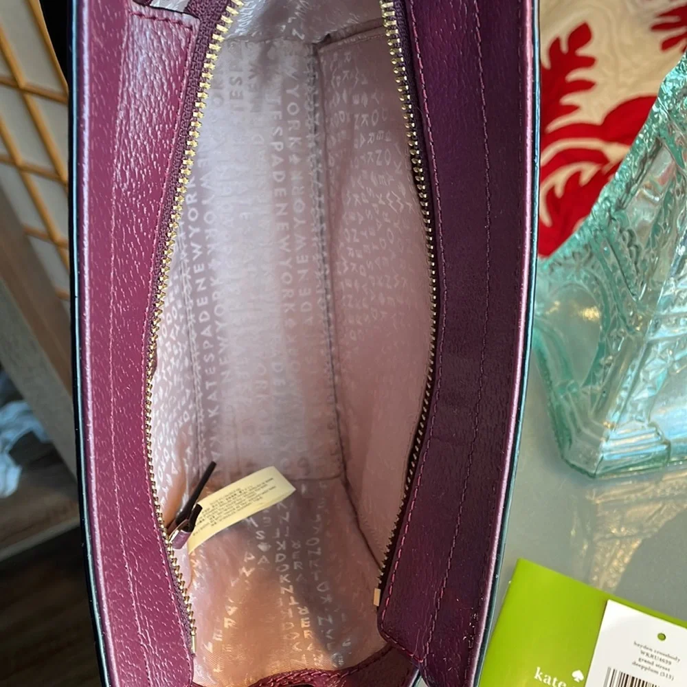 Kate Spade Grand Street Hayden Crossbody, Mikas Pond Christine & Spade Key Fob - Picture 9 of 17